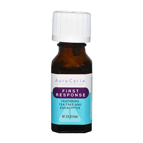 Aura Cacia Aromatherapy Essential Solutions Oil, First Response - 0.5 Oz